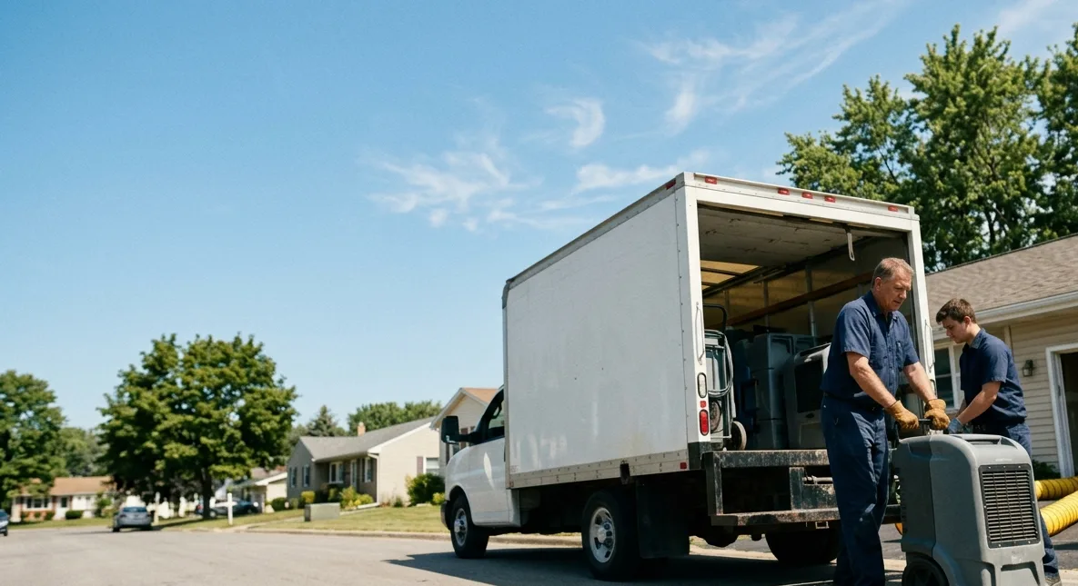 Water Damage Cleanup in Clarendon Hills, IL near me